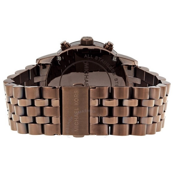 MICHAEL KORS “SCOUT” MK8237 EXPRESSO WATCH - Picture 4 of 4